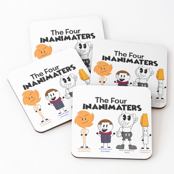 Item preview, The Four INANIMATERS designed and sold by Orange Pen.