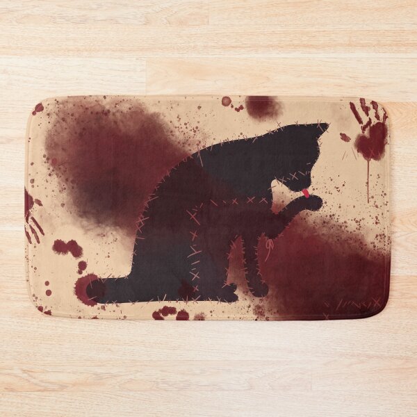 Item preview, Bloody Cat Flag designed and sold by AliceCorsairs.