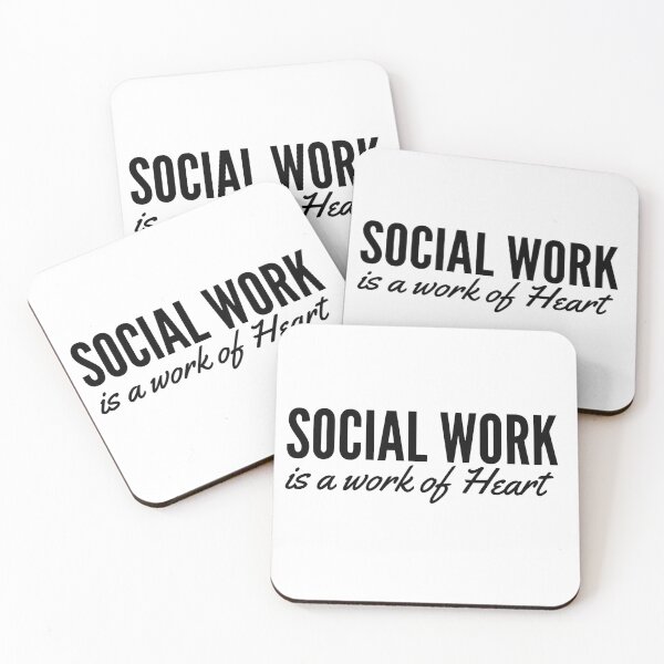 Item preview,  Social Work is a work of Heart designed and sold by Oreo2020 Creations.