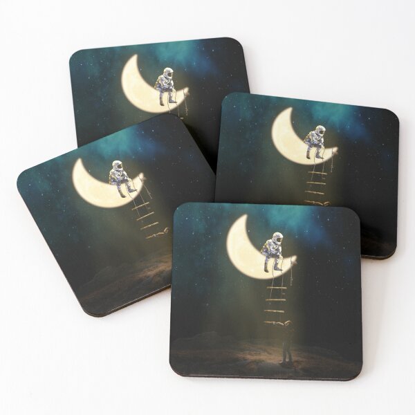 Item preview, Astronaut on the moon designed and sold by Bluepress.