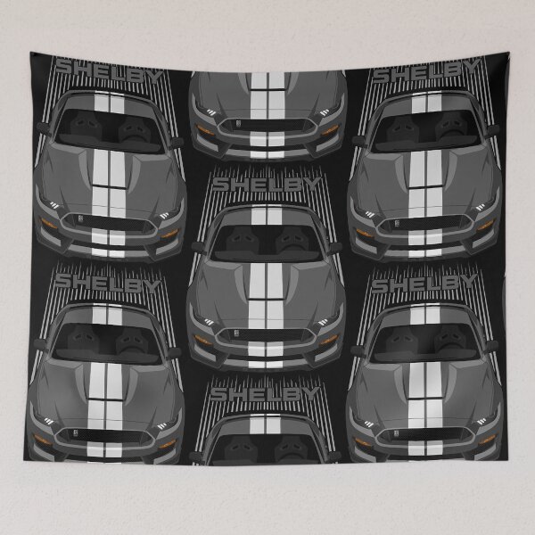 Item preview, Ford Mustang Shelby GT350 2015 - 2020 - Magnetic Grey - White Stripes  designed and sold by Jennife7275463.
