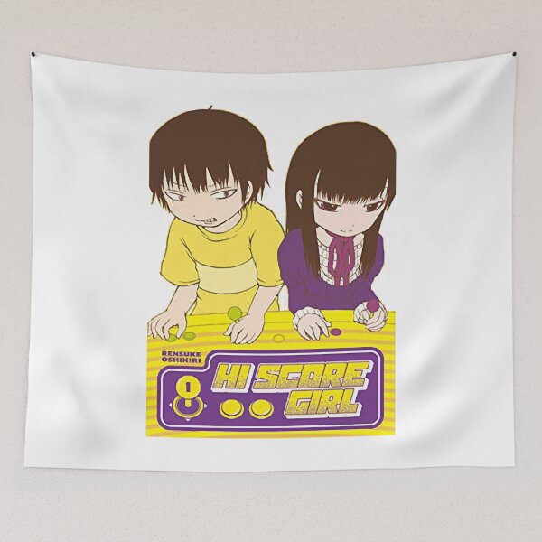Item preview, Christmas Holiday Hi Score Girl Wallpapers Manga Retro Wave designed and sold by Pottscurtis770.