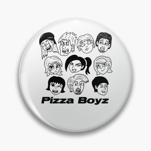 Item preview, Christmas Holiday Pizza Boyz Comic Heads Retro Wave designed and sold by Pottscurtis770.