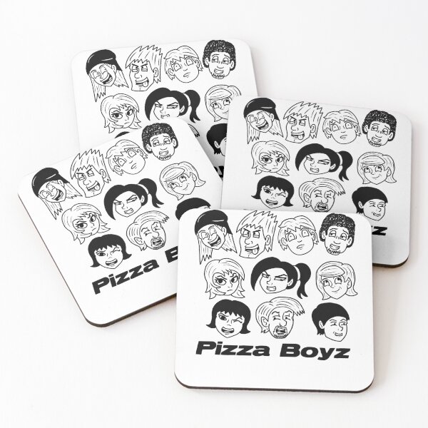 Item preview, Christmas Holiday Pizza Boyz Comic Heads Retro Wave designed and sold by Pottscurtis770.