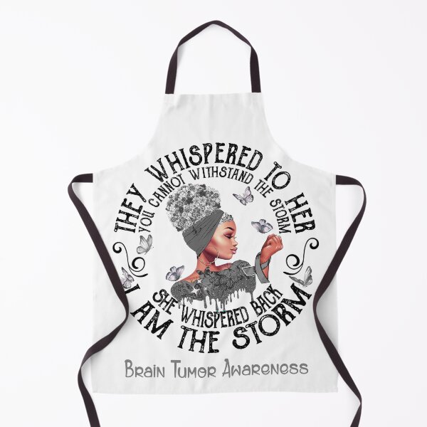 Item preview, Black Girl I Am The Storm Brain Tumor Awareness designed and sold by Mnrshirley.