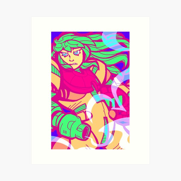 Item preview, Retro Metroid Samus Aran designed and sold by Crescent31.