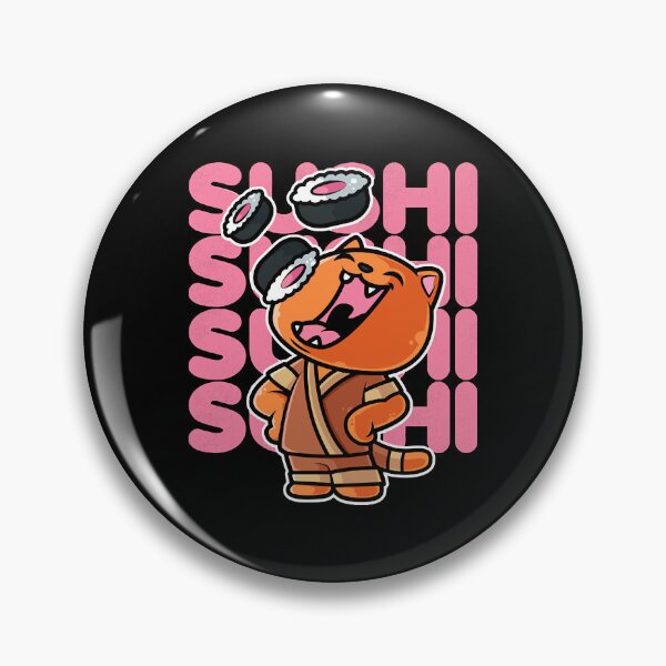 Artikelvorschau, Katze Sushi Nigiri Kawaii Neko Anime Japanisches Produkt entworfen und verkauft von Jennife7275463.