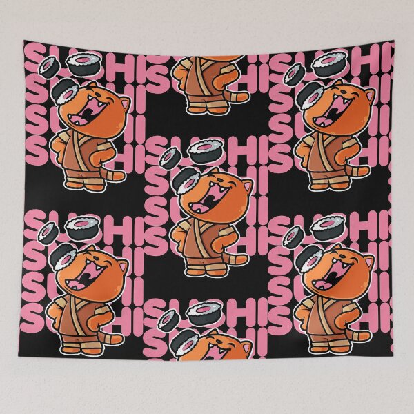 Artikelvorschau, Katze Sushi Nigiri Kawaii Neko Anime Japanisches Produkt entworfen und verkauft von Jennife7275463.