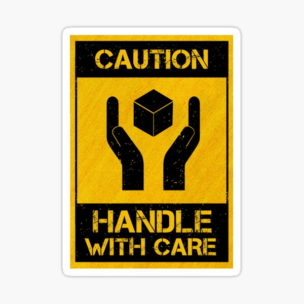 Handle With Care International Stickers