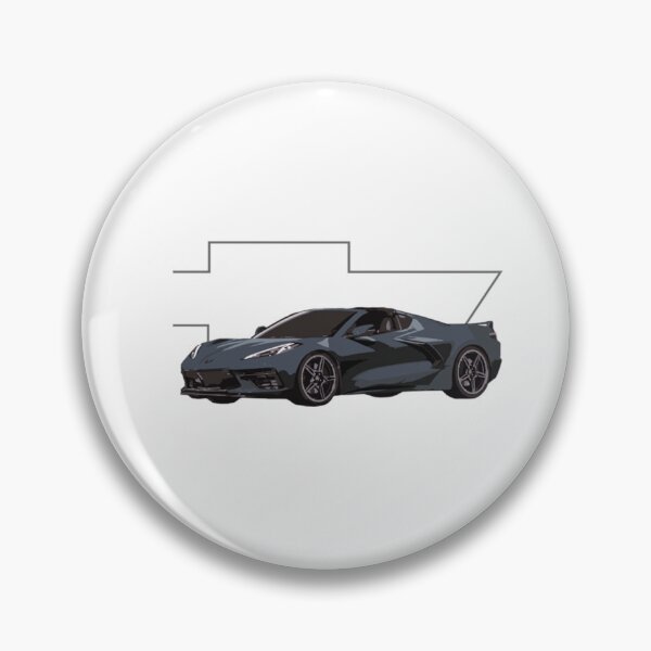 Item preview, Corvette Stingray black c8 designed and sold by JBsDiecastWind.