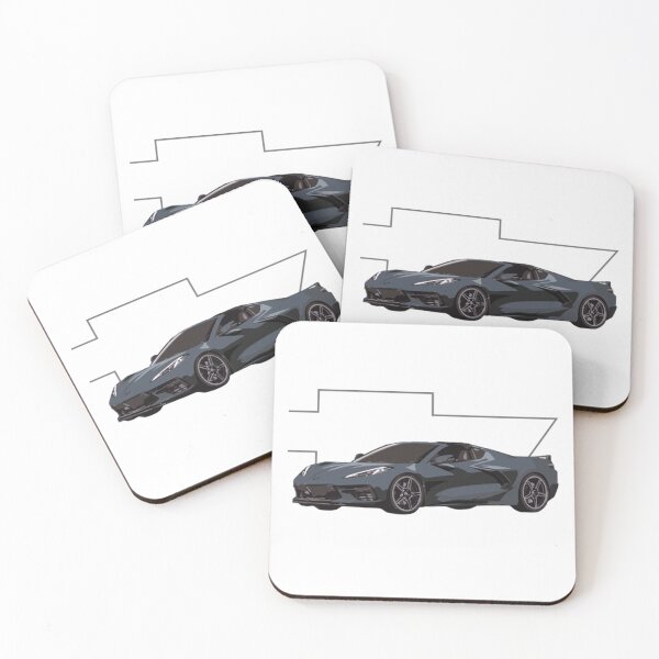 Item preview, Corvette Stingray black c8 designed and sold by JBsDiecastWind.