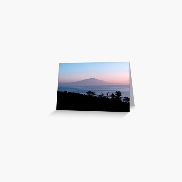 Mount Vesuvius Greeting Card