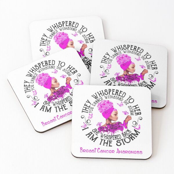 Item preview, Black Girl I Am The Storm Breast Cancer Awareness designed and sold by Mnrshirley.