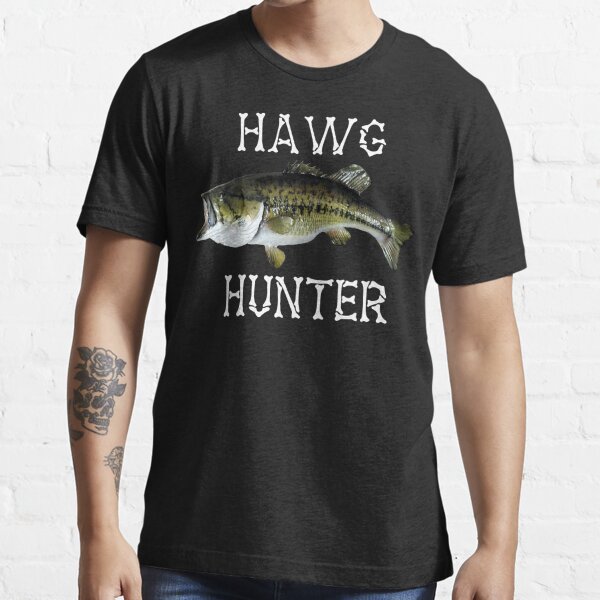 Largemouth Bass Fishing, Hawg Hunter, Real Largemouth Bass Fish High  Quality Bass Fishing Essential T-Shirt for Sale by YJHDesign