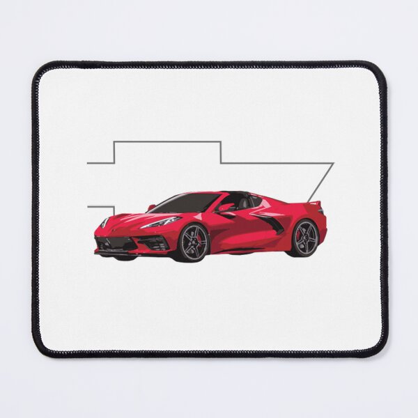 Item preview, Chevy Corvette C8 torch red designed and sold by JBsDiecastWind.