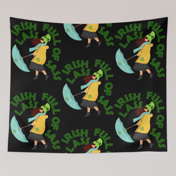 Item preview, Irish Lass Full Of Sass - St. Patrick  designed and sold by KaraSto9367548.