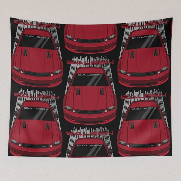 Item preview, Ford Mustang Saleen 2005-2009 - Dark Candy Apple Red  designed and sold by JuanNor8497315.