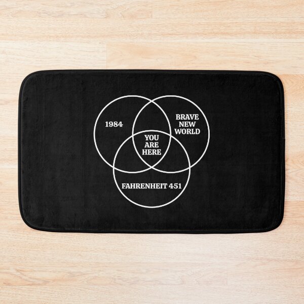 Item preview, 1984 Brave New World Fahrenheit 451 Conspiracy designed and sold by Tatus Brinal.