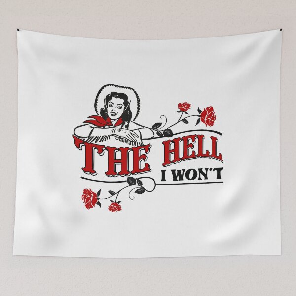Item preview, The Hell I Won't Flower Apparel For Life  designed and sold by miccchelsetthan.