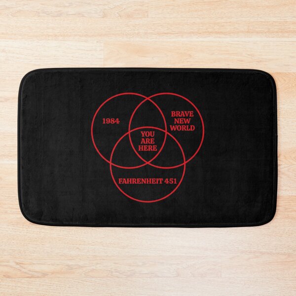 Item preview, 1984 Brave New World Fahrenheit 451 Conspiracy designed and sold by Tatus Brinal.