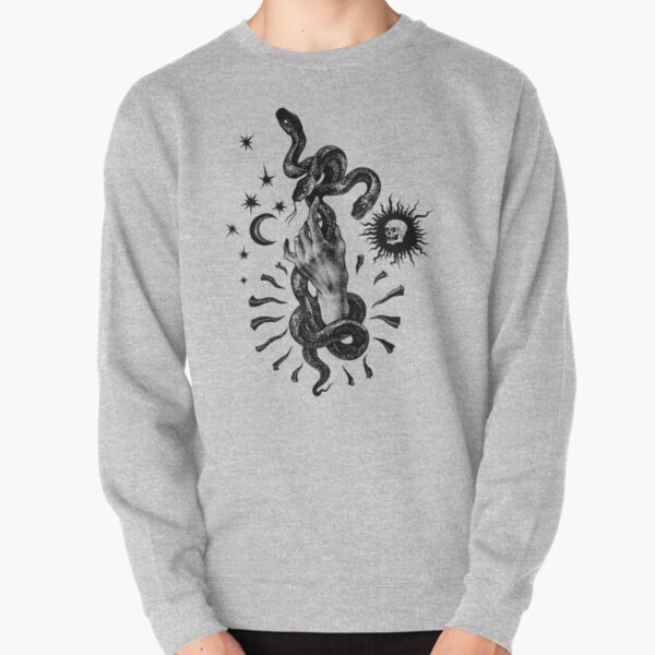 Martial Snake Pullover Sweatshirt