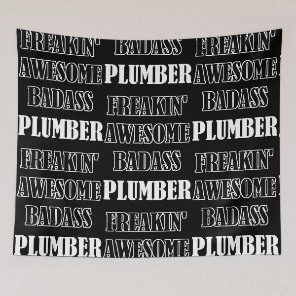 Item preview, Freakin' Awesome Badass PLUMBER  designed and sold by KarenLo4763775.