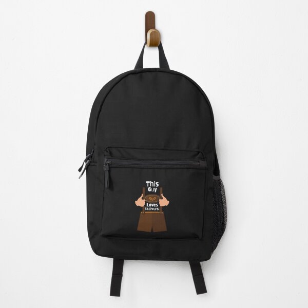 Item preview, This Guy, Loves Bratwurst! Funny Design with Bavarian Lederhosen. designed and sold by GEM STYLE.