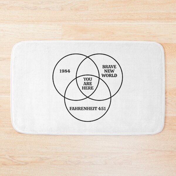 Item preview, 1984 Brave New World Fahrenheit 451 Conspiracy designed and sold by Tatus Brinal.