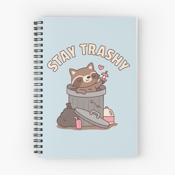 Item preview, Cute Raccoon in Dustbin, Stay Trashy Funny designed and sold by rustydoodle.