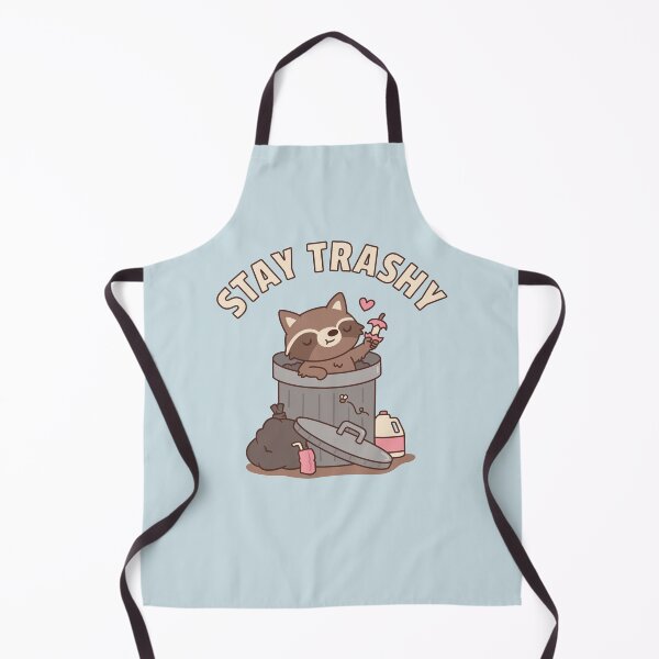 Item preview, Cute Raccoon in Dustbin, Stay Trashy Funny designed and sold by rustydoodle.