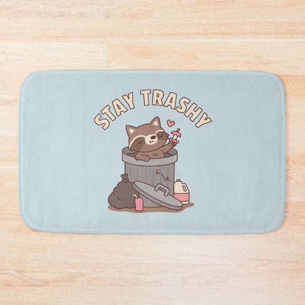 Item preview, Cute Raccoon in Dustbin, Stay Trashy Funny designed and sold by rustydoodle.