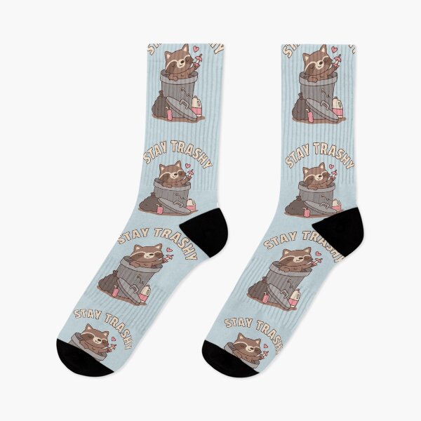 Item preview, Cute Raccoon in Dustbin, Stay Trashy Funny designed and sold by rustydoodle.