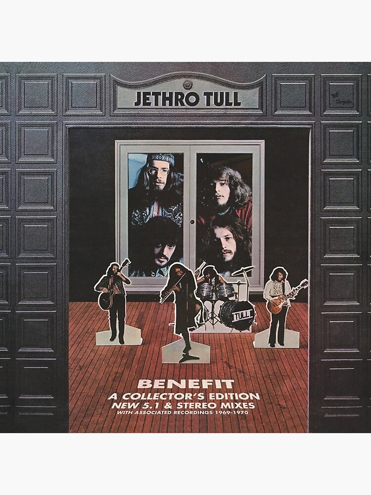 "Jethro Tull benefit" Poster for Sale by ROYDAVISe Redbubble