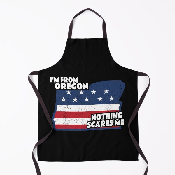 Item preview, Distressed I'm From Oregon Home State OR Nothing Scares Me design designed and sold by Merchking1.