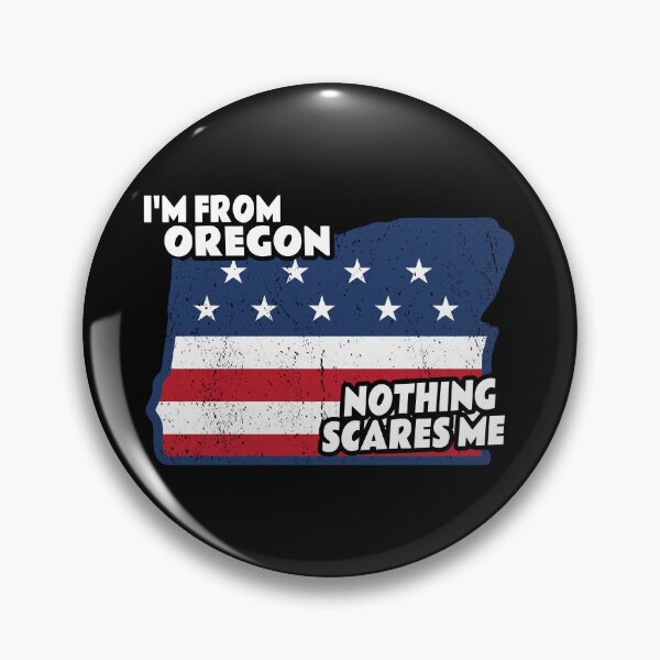 Artikelvorschau, Beunruhigt bin ich aus Oregon Home State ODER nichts erschreckt mich Design entworfen und verkauft von Merchking1.