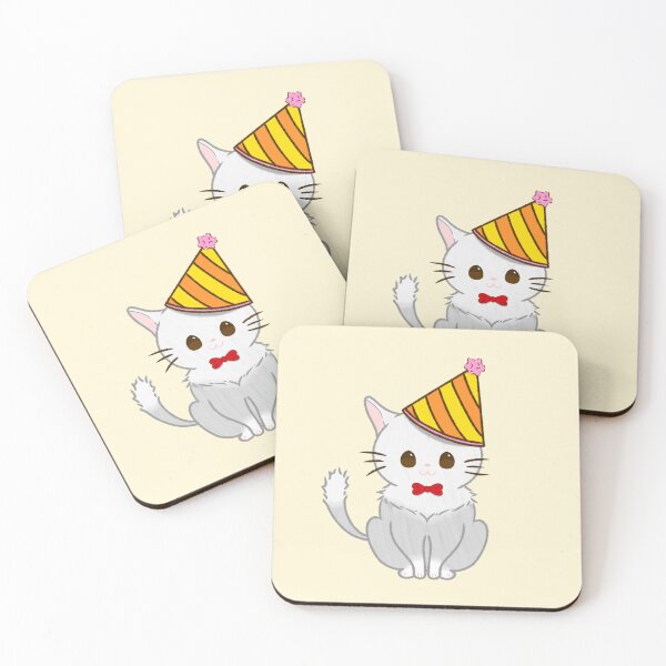 Item preview, Birthday Cat designed and sold by takenoko-3.