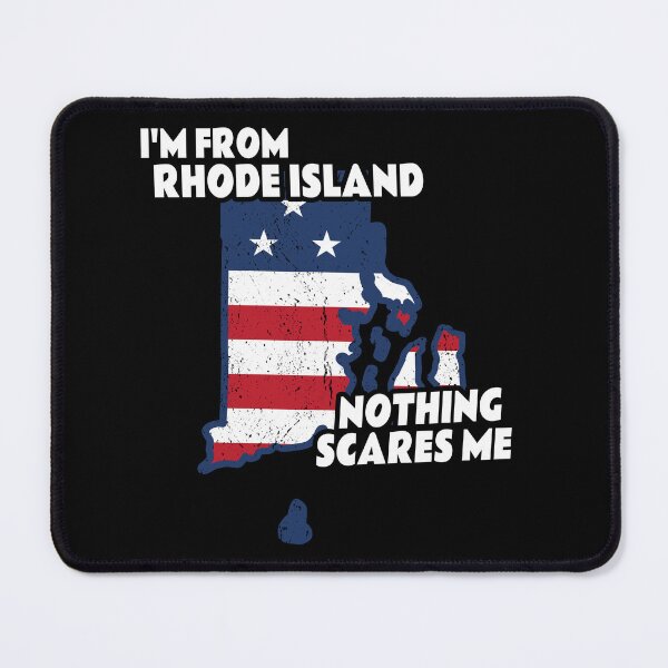 Item preview, Distressed I'm From Rhode Island State RI Nothing Scares Me design designed and sold by Merchking1.