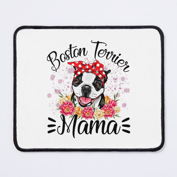 Item preview, Boston Terrier Mama Florals Cute Dog Mom Mothers Day designed and sold by BernardMurray.