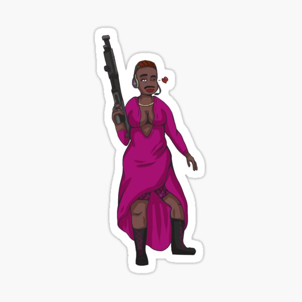 Deponia-Style Rihanna Sticker