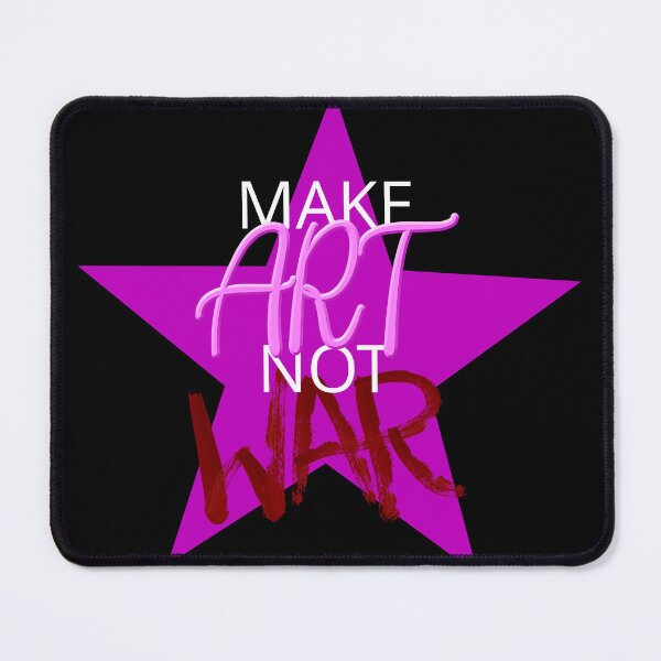 Item preview, Make Art Not War designed and sold by VanderWyst RE-Design.