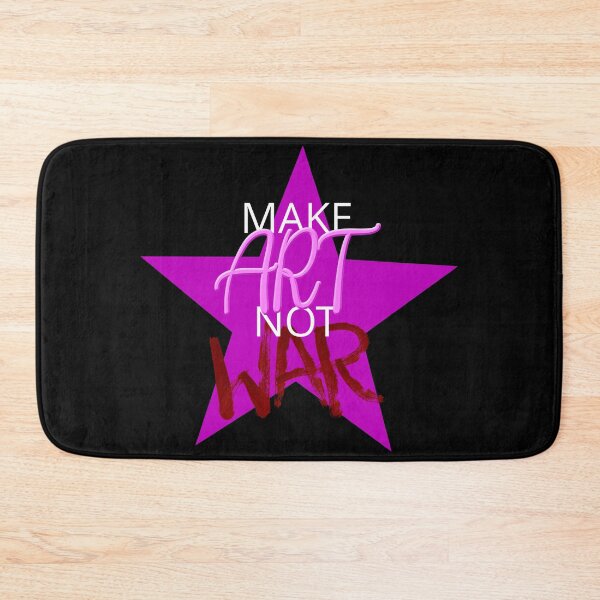 Item preview, Make Art Not War designed and sold by VanderWyst RE-Design.