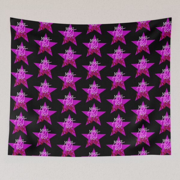 Item preview, Make Art Not War designed and sold by VanderWyst RE-Design.