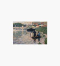 Georges Seurat - View Of The Seine Art Board
