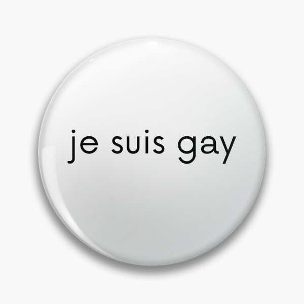 Item preview, je suis gay designed and sold by MismatchMedley.