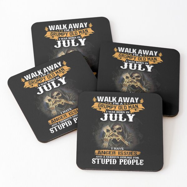 Item preview, Walk Away Im A Grumpy old man I Was born in July designed and sold by TamYork.