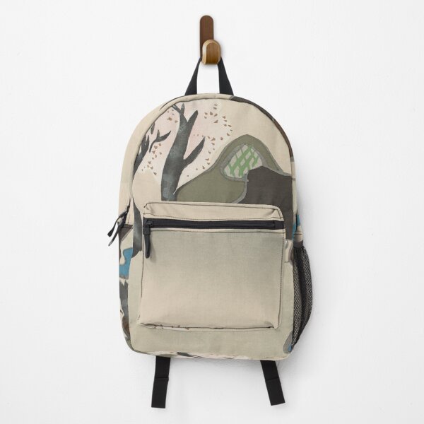 Item preview, OLD VILLAGE WITH CHERRY BLOSSOMS. MOMOYOGUSA. KAMISAKA SEKKA (1909) designed and sold by metaweb.