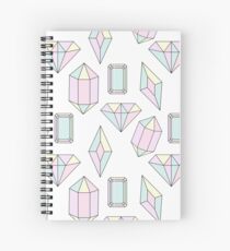 Crystal Diamond Spiral Notebook