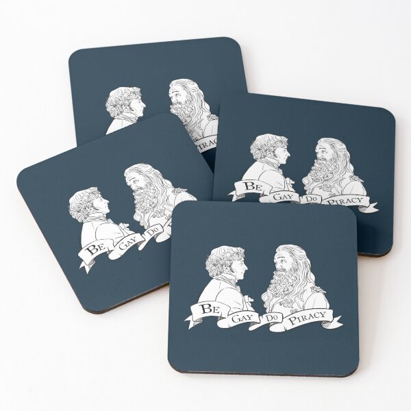 Aperçu de l'œuvre Soyez gay, faites du piratage créée et vendue par PODCottonShop.