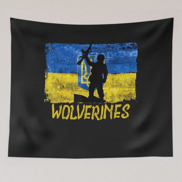 Item preview, Wolverines Support Ukraine,Ukraine Wolverines Love Support designed and sold by rannajbujq50.