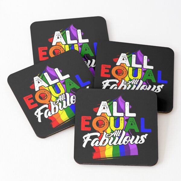 Item preview, All equal all fabulous - Equality for gay designed and sold by Darien Spencer.